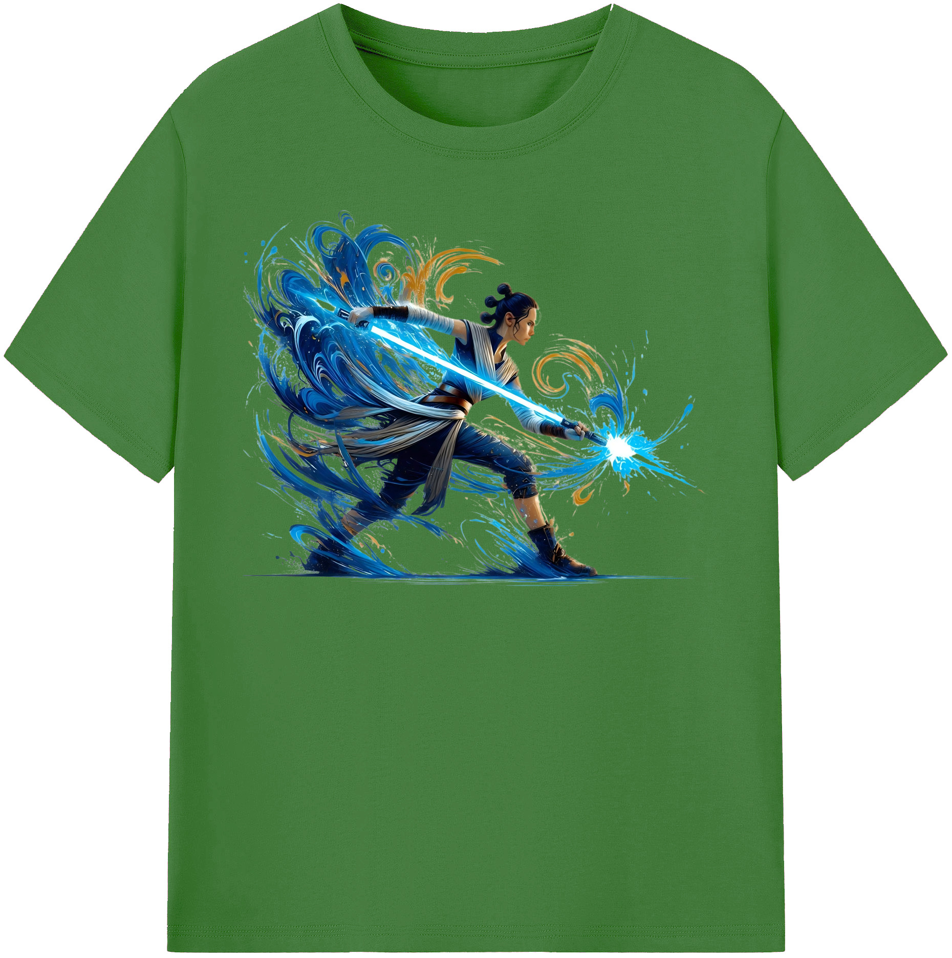 （画像用） スター・ウォーズ Star Wars レディースカジュアルプリントTシャツ（綿100％）